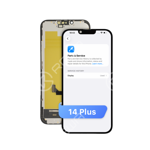 Diagnostic-Compatible Soft OLED Screen Assembly for iPhone 14 Plus(IC Transfer NOT Required)