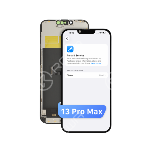 Diagnostic-Compatible 120Hz Soft OLED Screen Assembly for iPhone 13 Pro Max(IC Transfer NOT Required)