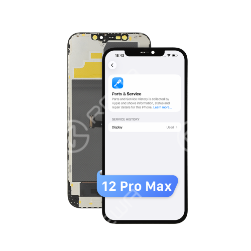 Diagnostic-Compatible Hard OLED Screen Assembly for iPhone 12 Pro Max(IC Transfer NOT Required)
