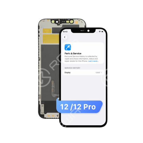 Diagnostic-Compatible Hard OLED Screen Assembly for iPhone IP 12/12 Pro(IC Transfer NOT Required)