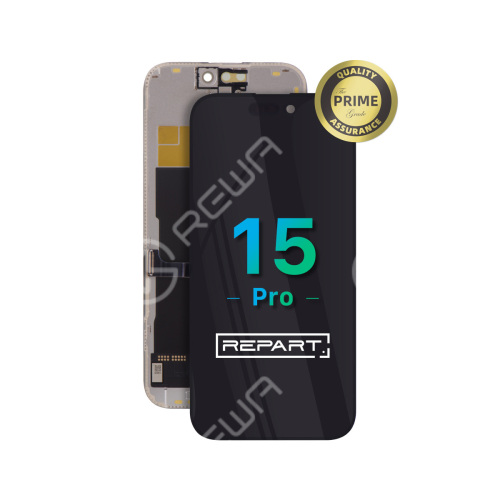 REPART Hard OLED Screen Replacement for iPhone 15 Pro - Prime (Supports IC Transfer)
