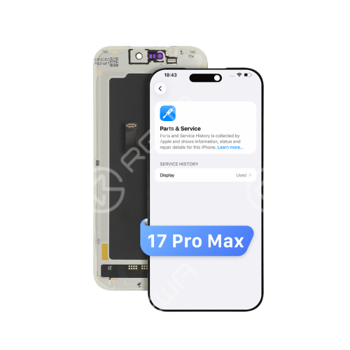 Diagnostic-Compatible Soft OLED Screen Replacement for iPhone 17 Pro Max (IC Transfer NOT Required)