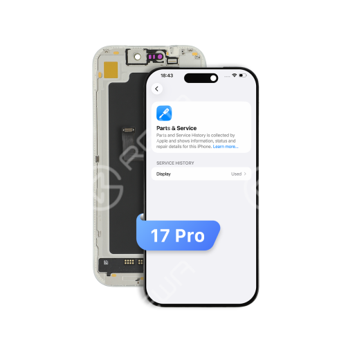 Diagnostic-Compatible 120Hz Soft OLED Screen Replacement for iPhone 17 Pro (IC Transfer NOT Required)