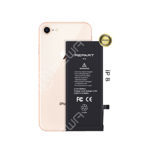 REPART Standard Capacity Battery Replacement for iPhone 8 - Prime