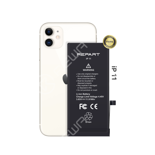REPART Standard Capacity Battery Replacement for iPhone 11 - Prime