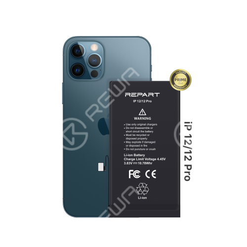 REPART Standard Capacity Battery Replacement for iPhone 12/12 Pro - Prime