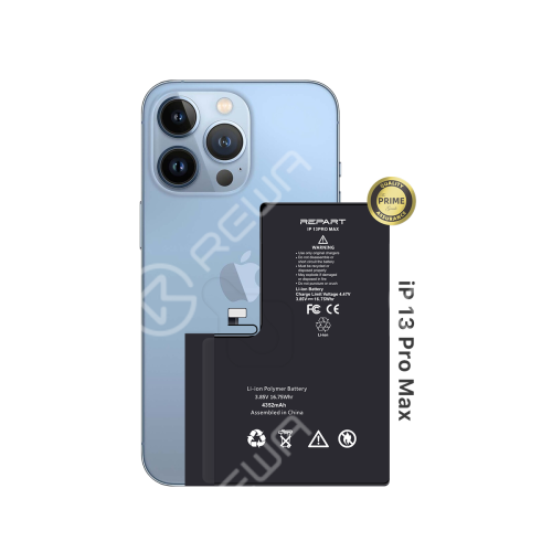 REPART Standard Capacity Battery Replacement for iPhone 13 Pro Max - Prime