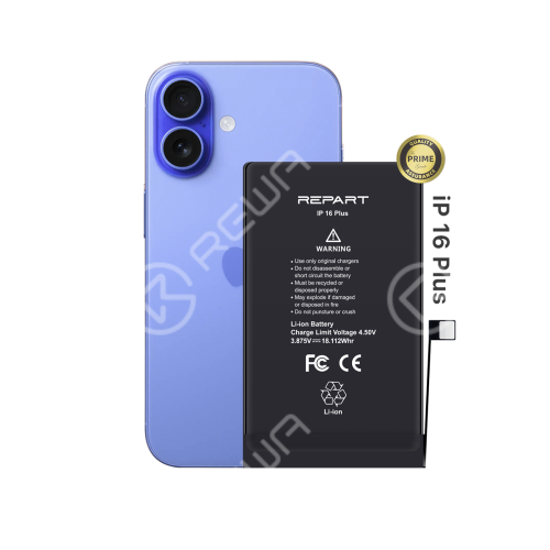 REPART Standard Capacity Battery Replacement for iPhone 16 Plus - Prime