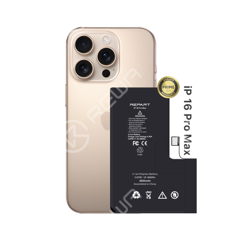 REPART Standard Capacity Battery Replacement for iPhone 16 Pro Max - Prime