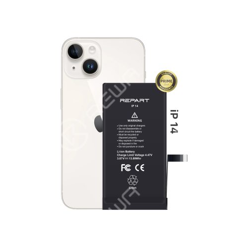 REPART High Capacity Battery Replacement for iPhone 14 - Prime