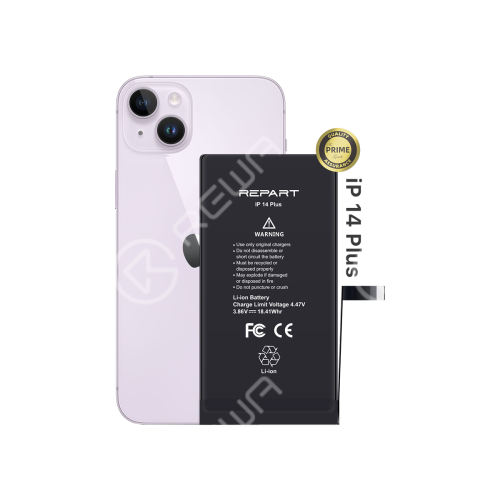 REPART High Capacity Battery Replacement for iPhone 14 Plus - Prime