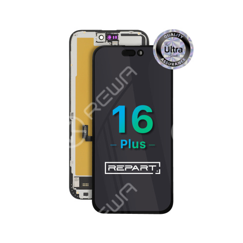 REPART Soft OLED Screen Replacement for iPhone 16 Plus - Ultra (Supports IC Transfer)
