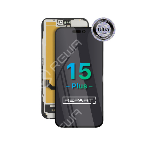 REPART Soft OLED Screen Replacement for iPhone 15 Plus - Ultra (Supports IC Transfer)