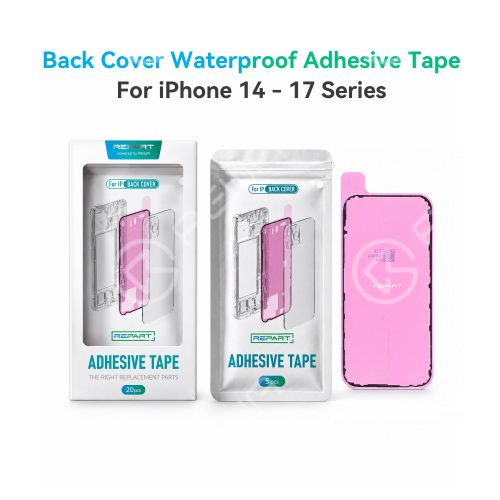 REPART Waterproof Adhesive Tape for iPhone 14 - 17 Pro Max Back Cover (20 pcs/ Box) 
