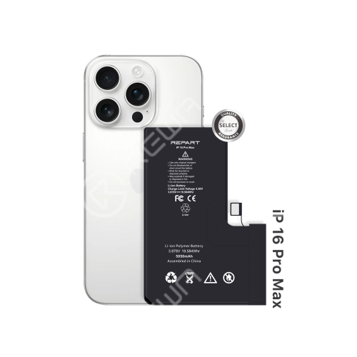 REPART High Capacity Battery Replacement for iPhone 16 Pro Max - Select