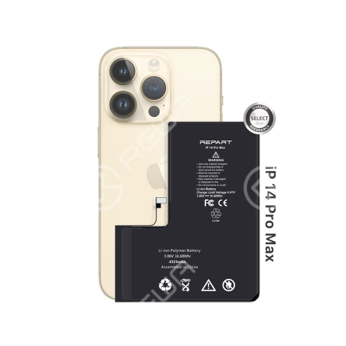 REPART Standard Capacity Battery Replacement for iPhone 14 Pro Max - Select