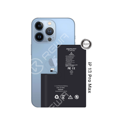 REPART Standard Capacity Battery Replacement for iPhone 13 Pro Max - Select