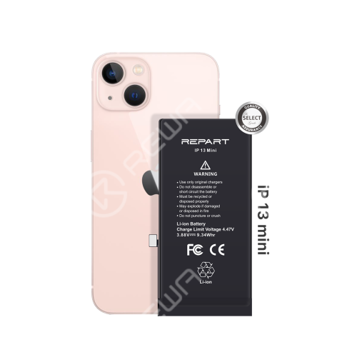 REPART Standard Capacity Battery Replacement for iPhone 13 Mini - Select