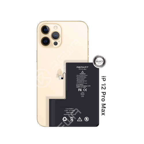 REPART Standard Capacity Battery Replacement for iPhone 12 Pro Max - Select