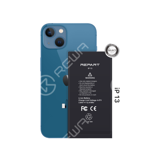 REPART Standard Capacity Battery Replacement for iPhone 13 - Select