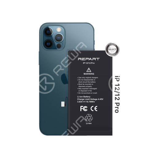 REPART Standard Capacity Battery Replacement for iPhone 12/12 Pro - Select