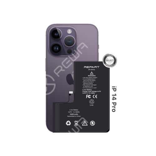 REPART High Capacity Battery Replacement for iPhone 14 Pro - Select