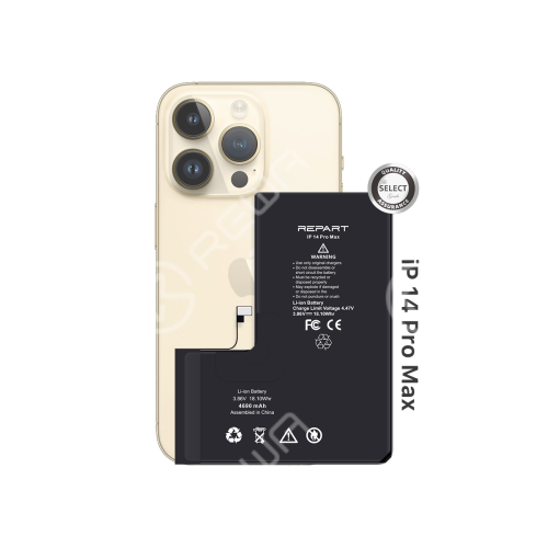REPART High Capacity Battery Replacement for iPhone 14 Pro Max- Select