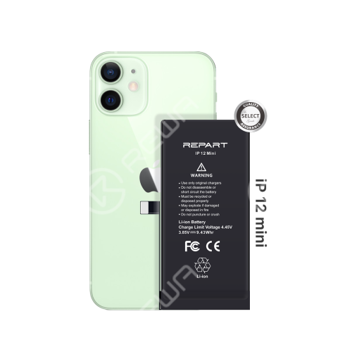 REPART High Capacity Battery Replacement for iPhone 12 mini - Select