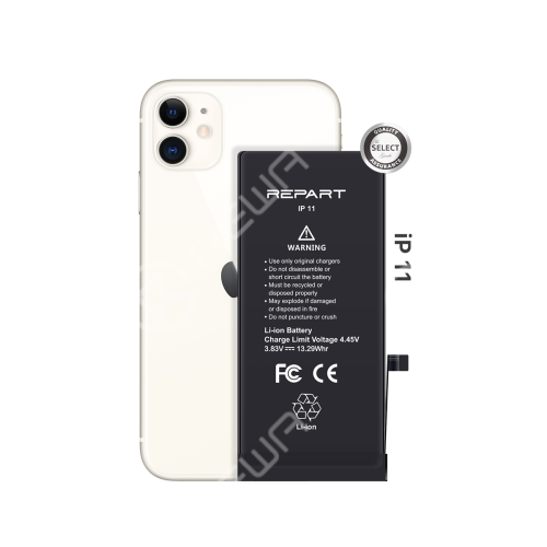 REPART High Capacity Battery Replacement for iPhone 11 - Select