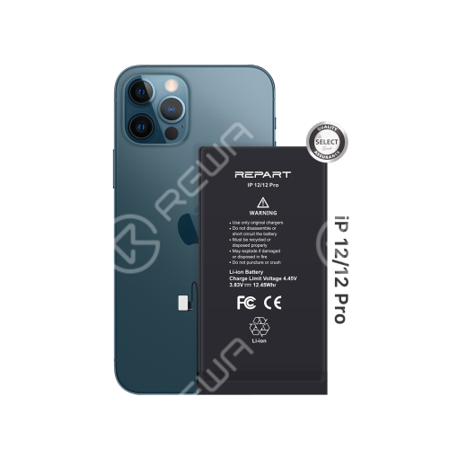 REPART High Capacity Battery Replacement for iPhone 12/12 Pro - Select