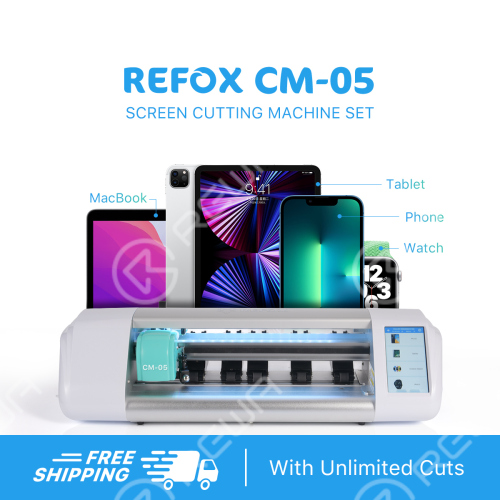 REFOX CM-05 Screen Protector Film Cutting Machine - With Unlimited Cuts