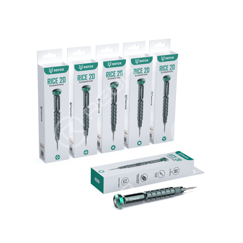 REFOX RS42 2D Screwdriver with Replaceable Bits for Phone Repair
