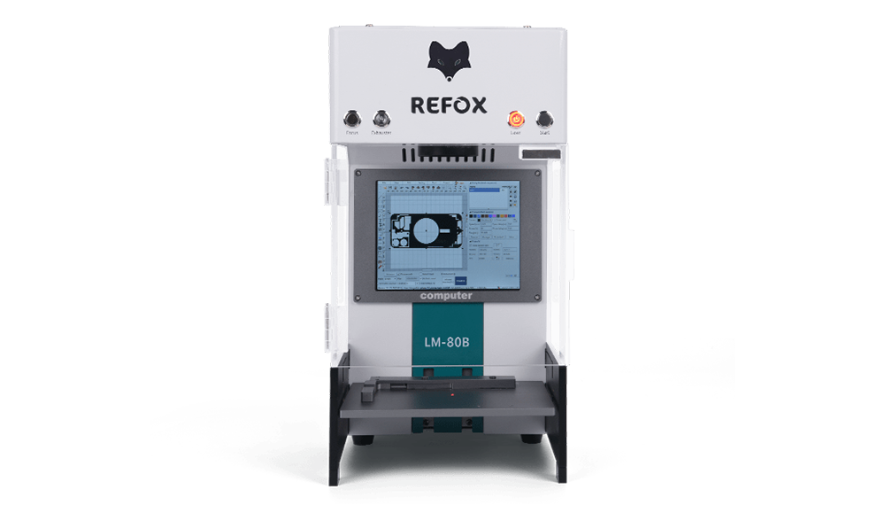 REFOX LM-80B/E Automatic 3 in 1 Laser Marking Machine