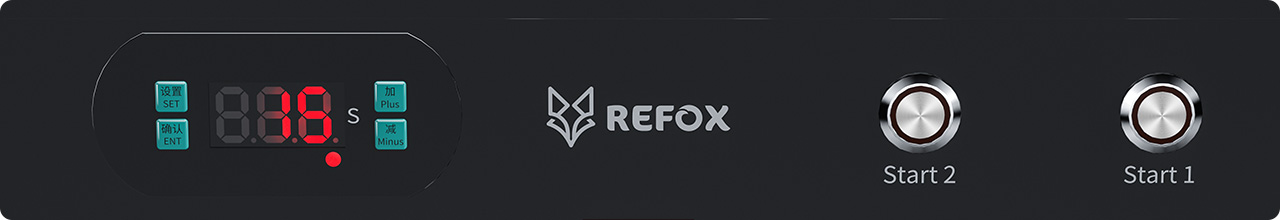 features of refox rm26 uv curing box