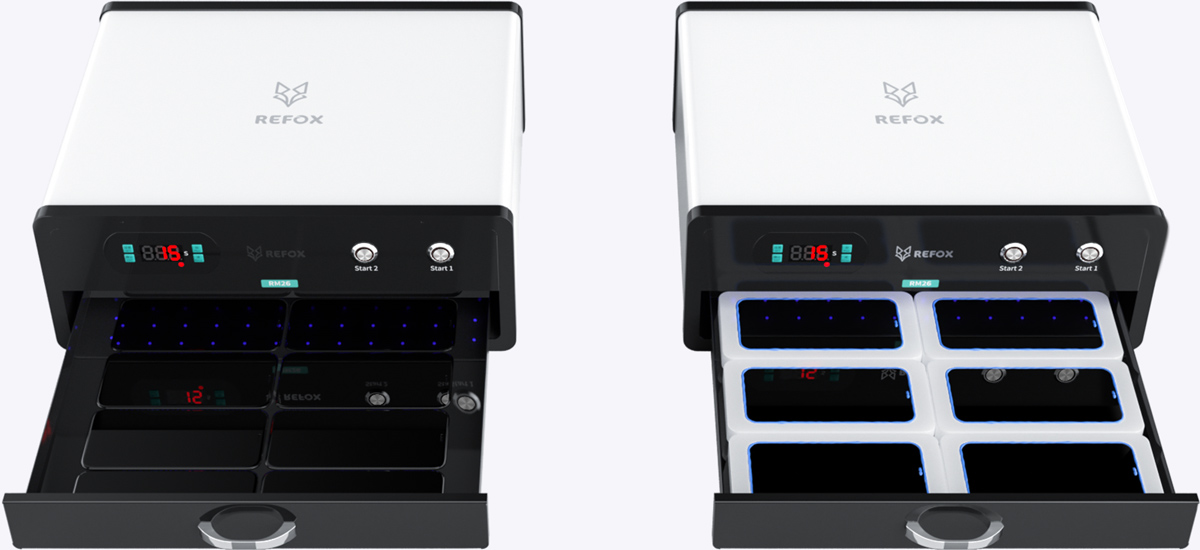benefits of refox rm26 uv curing box