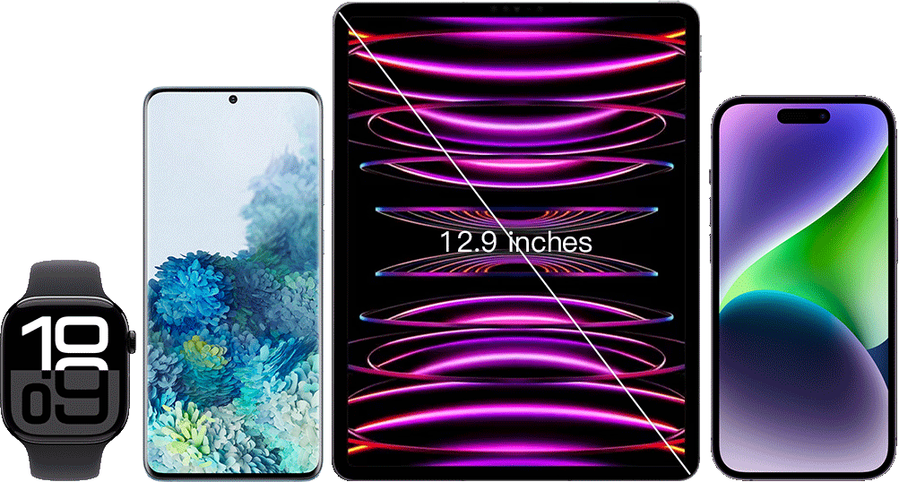 One machine for all screen types