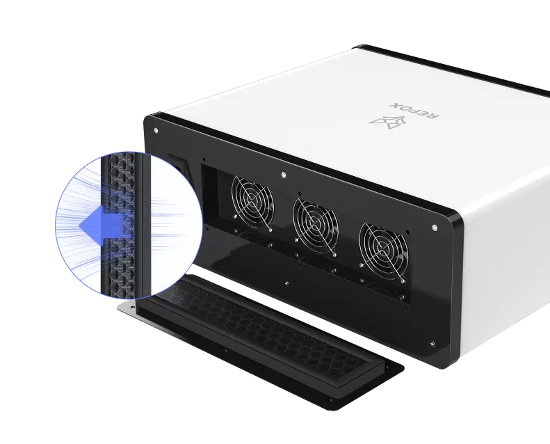 cleaner system of refox rm26 uv curing box