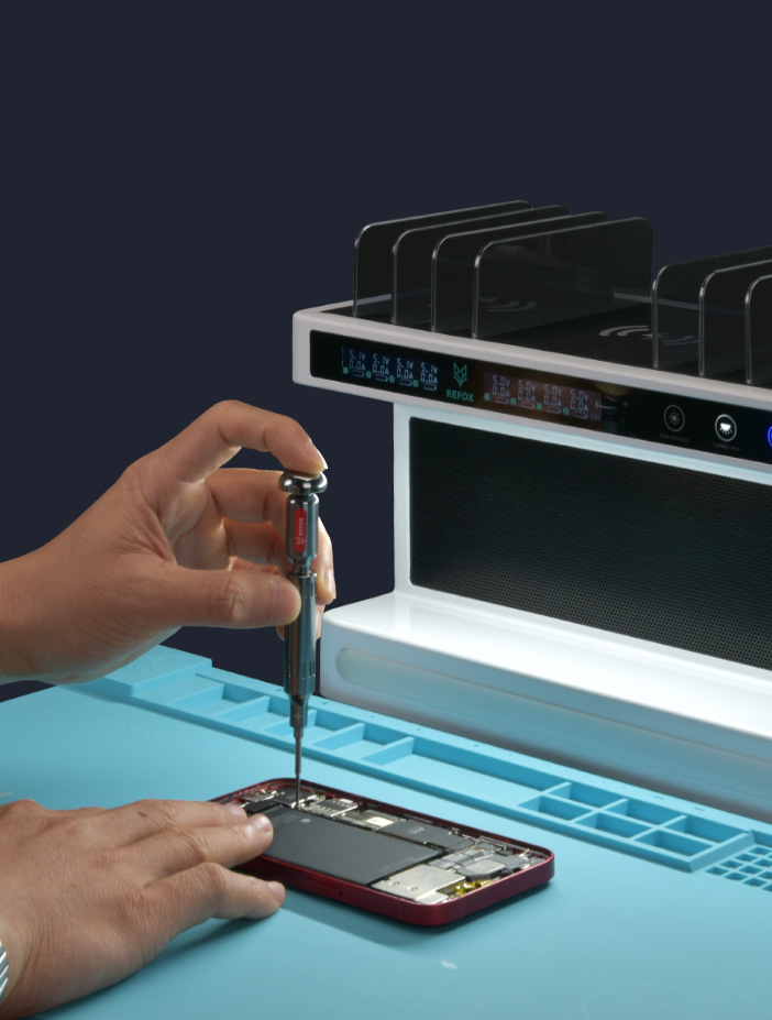 using refox df45 to repair iphone