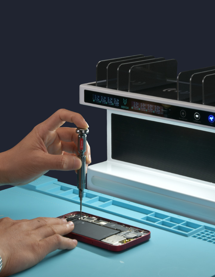using refox df45 to repair iphone