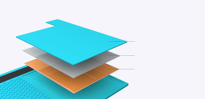 Uniform heating with unique design
