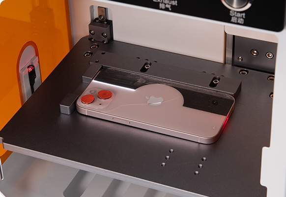 REFOX RK10 Back glass removal