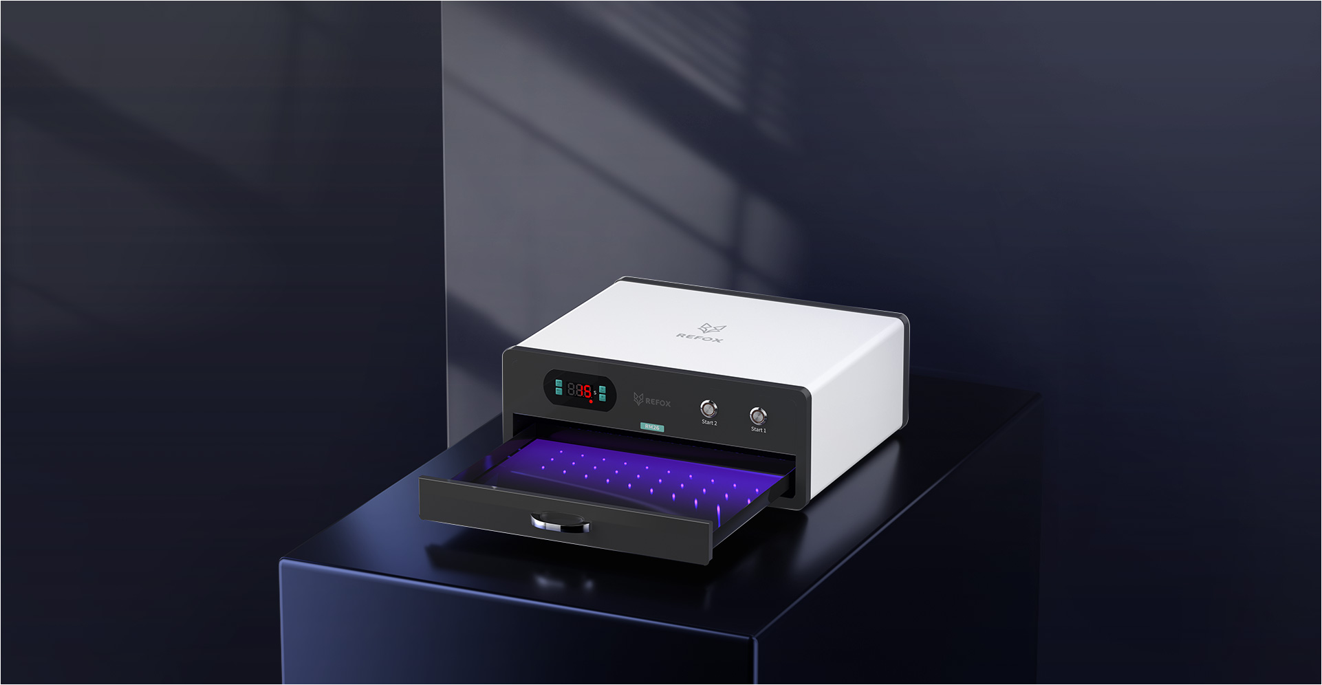refox rm26 uv curing box